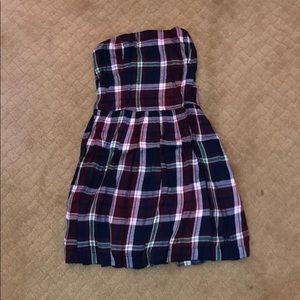 abercrombie strapless dress